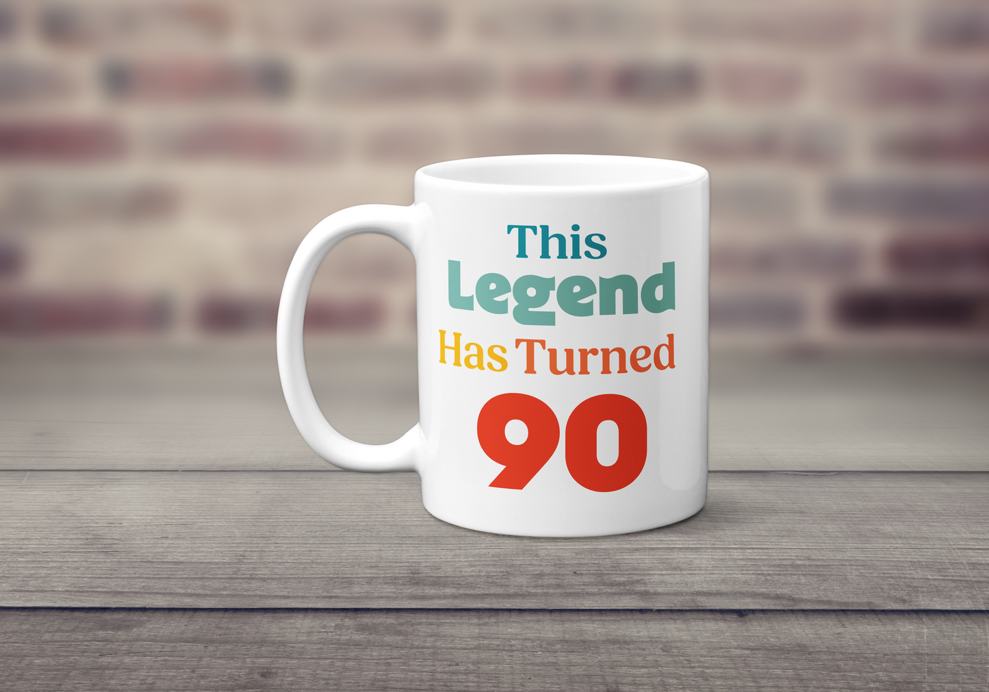 This Legend has Turned 90 Mug