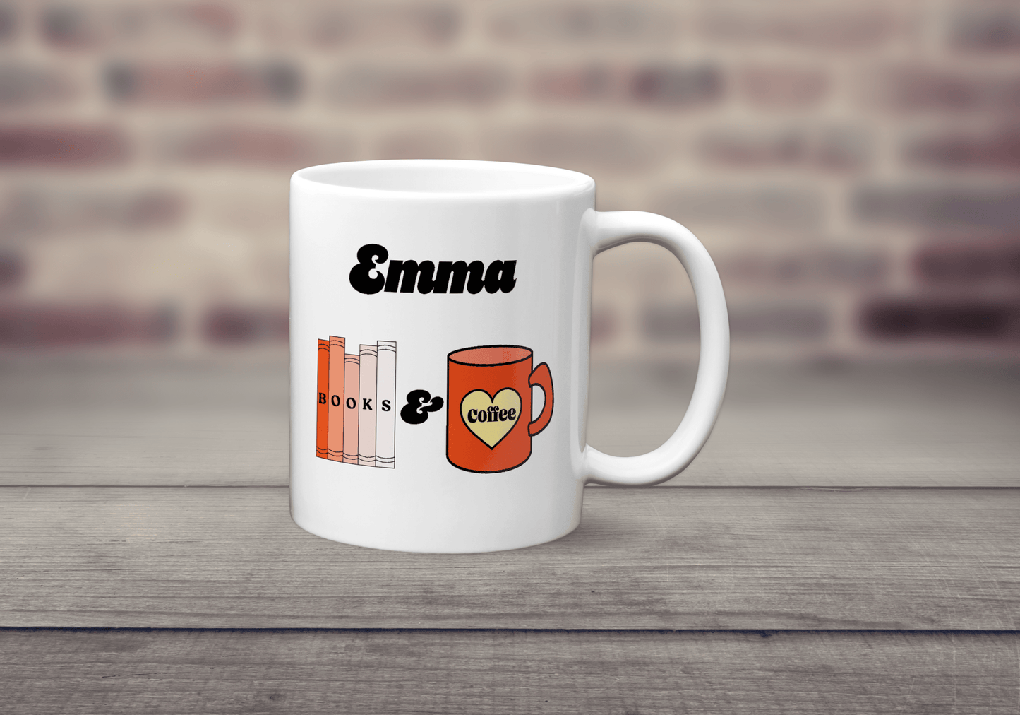 Coffee & Books Mug - The Crafty North