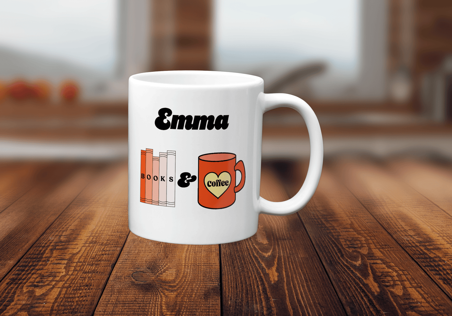Coffee & Books Mug - The Crafty North
