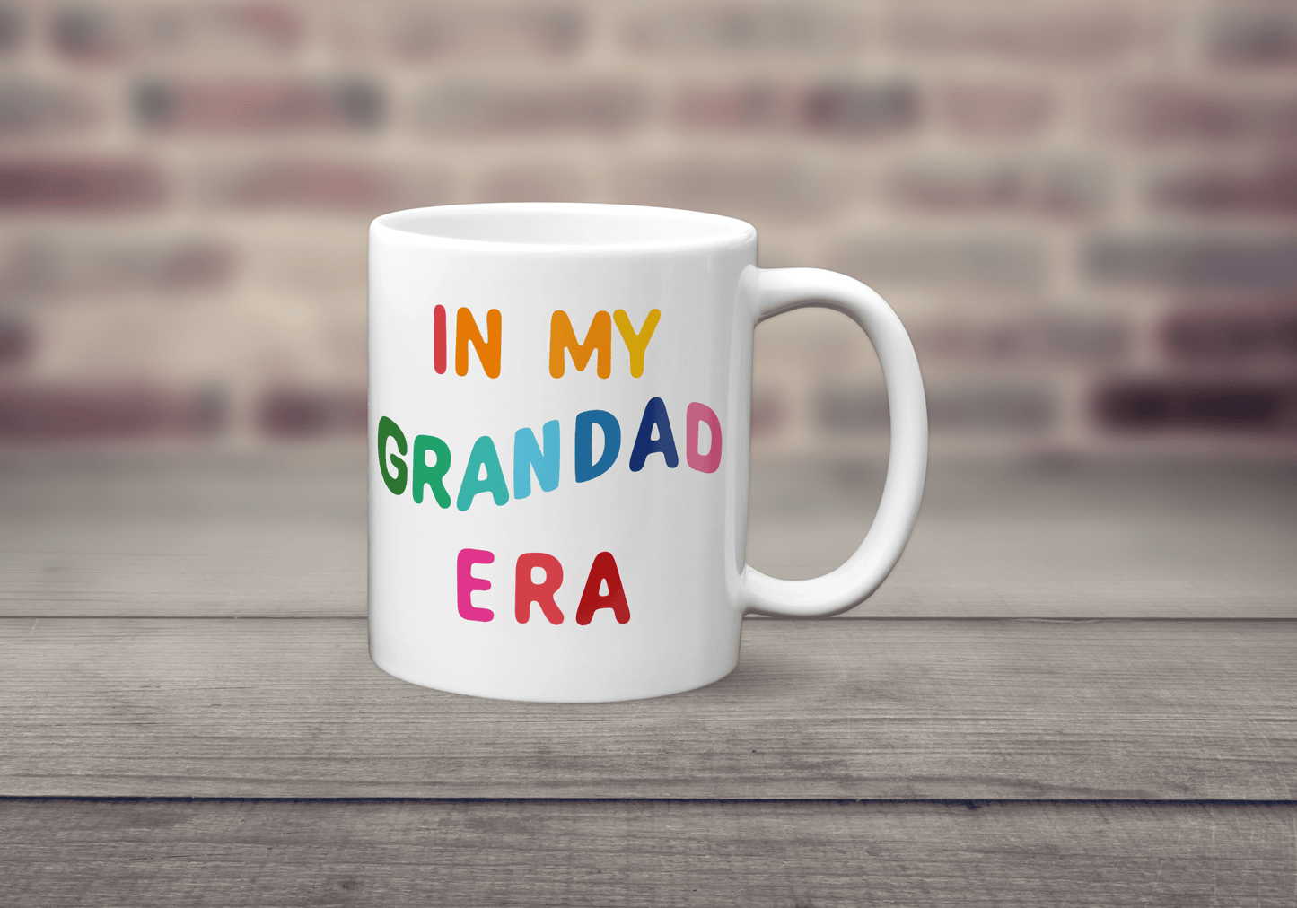 In My Grandad Era Mug - The Crafty North
