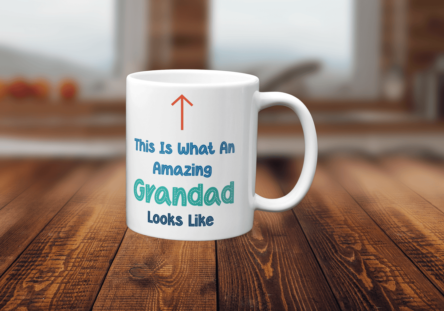 This is What an Amazing Grandad Looks Like Mug - The Crafty North