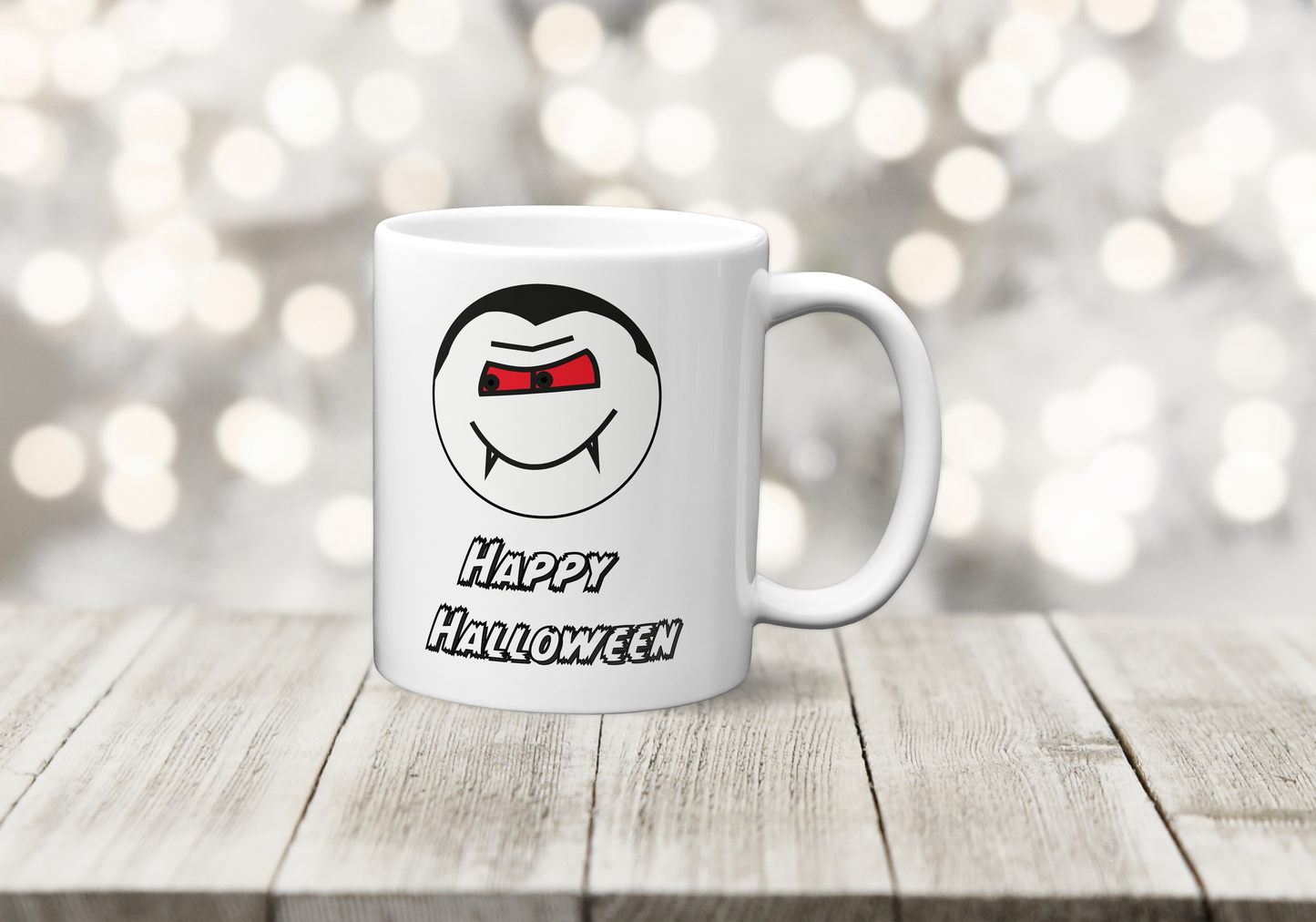 Happy Halloween Vampire Mug – Vampire Ceramic Coffee Cup