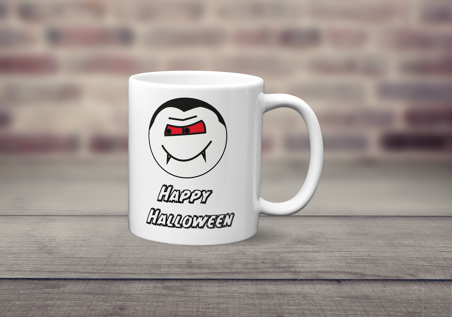Happy Halloween Vampire Mug – Vampire Ceramic Coffee Cup