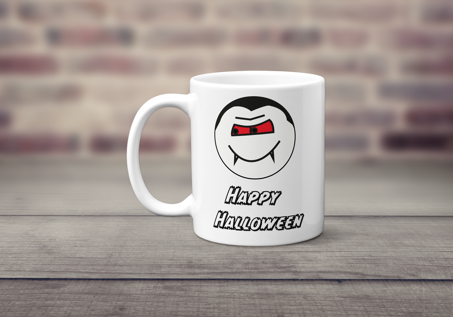 Happy Halloween Vampire Mug – Vampire Ceramic Coffee Cup