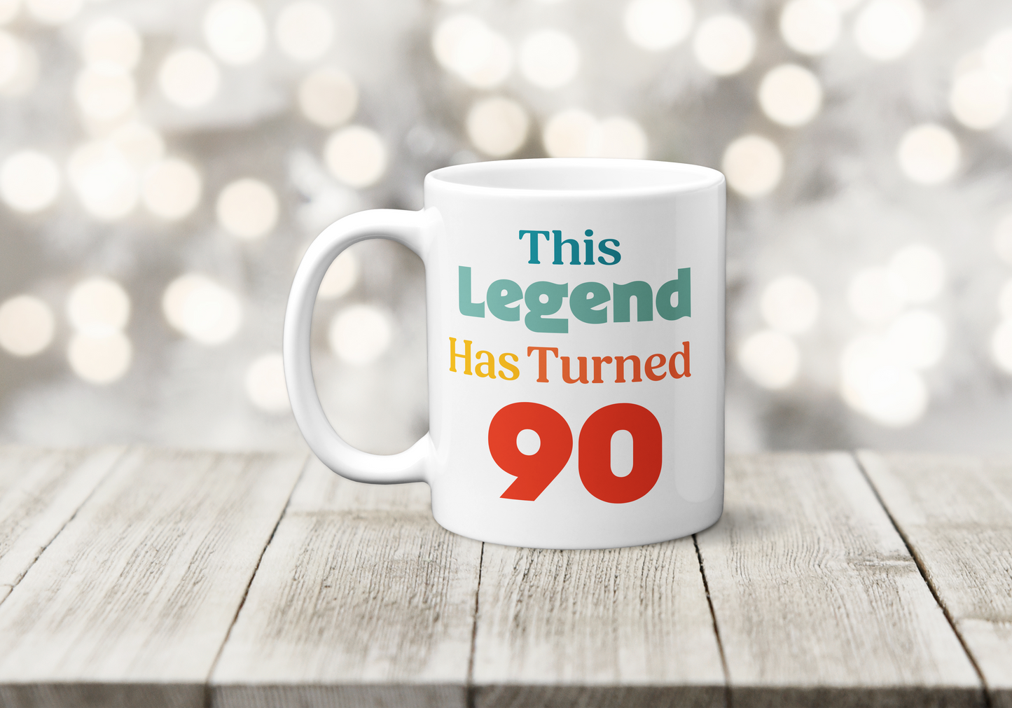 This Legend has Turned 90 Mug