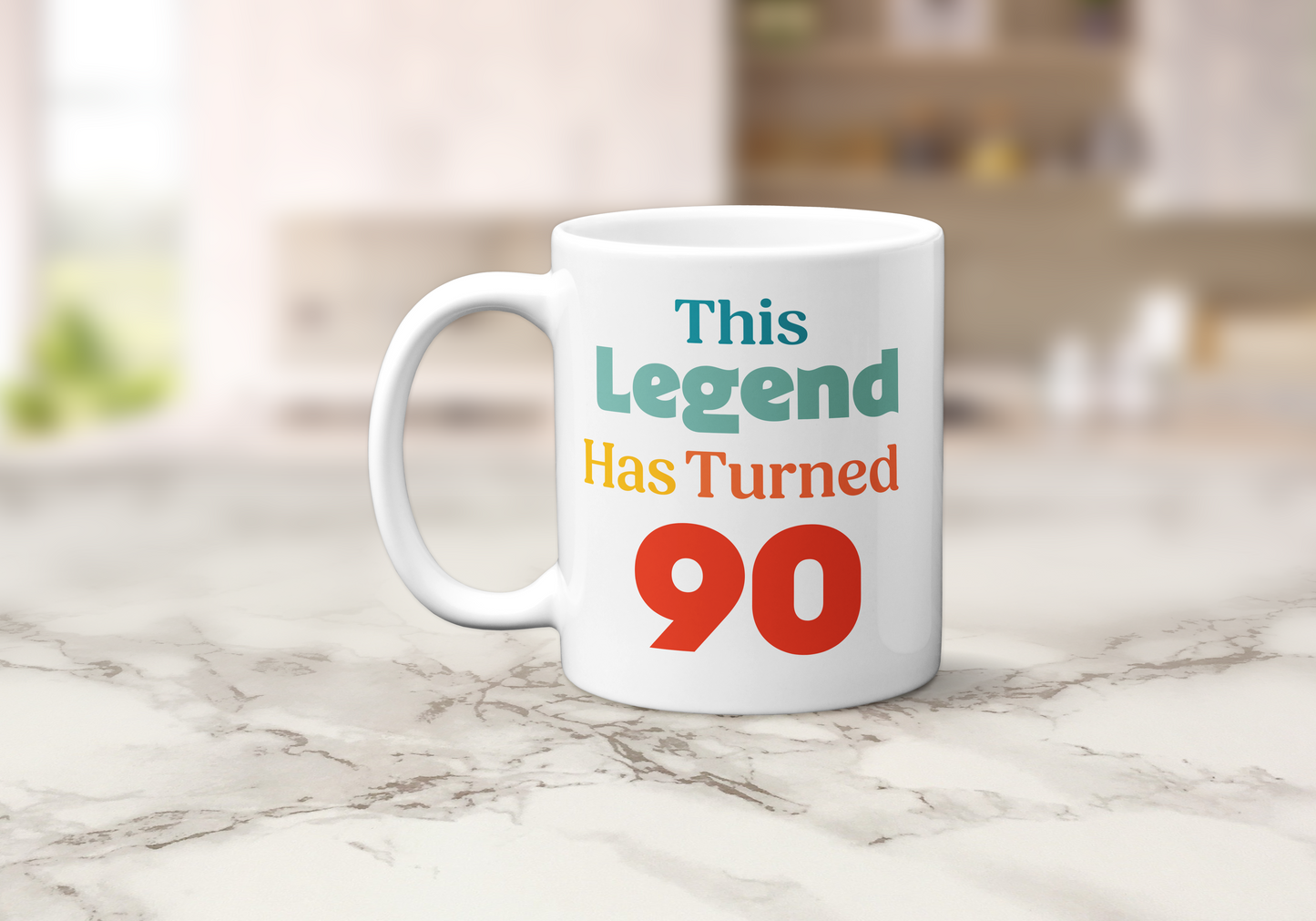This Legend has Turned 90 Mug