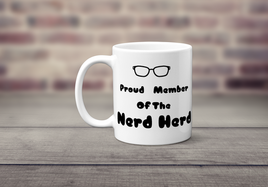 Proud Member of the Nerd Herd Mug