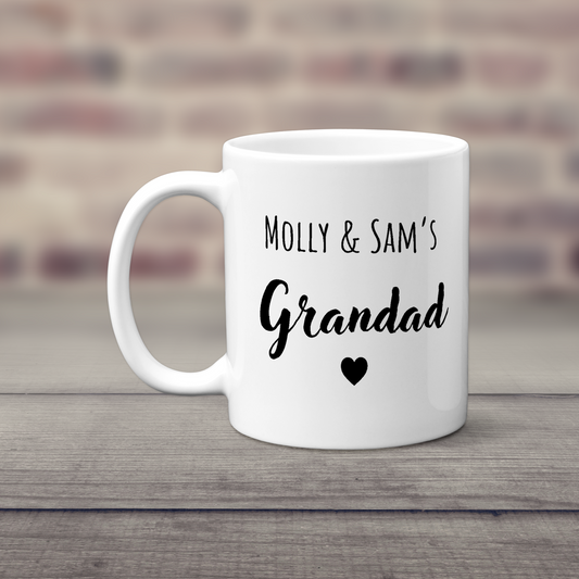 Personalised Grandad Mug - Gift for Grandad