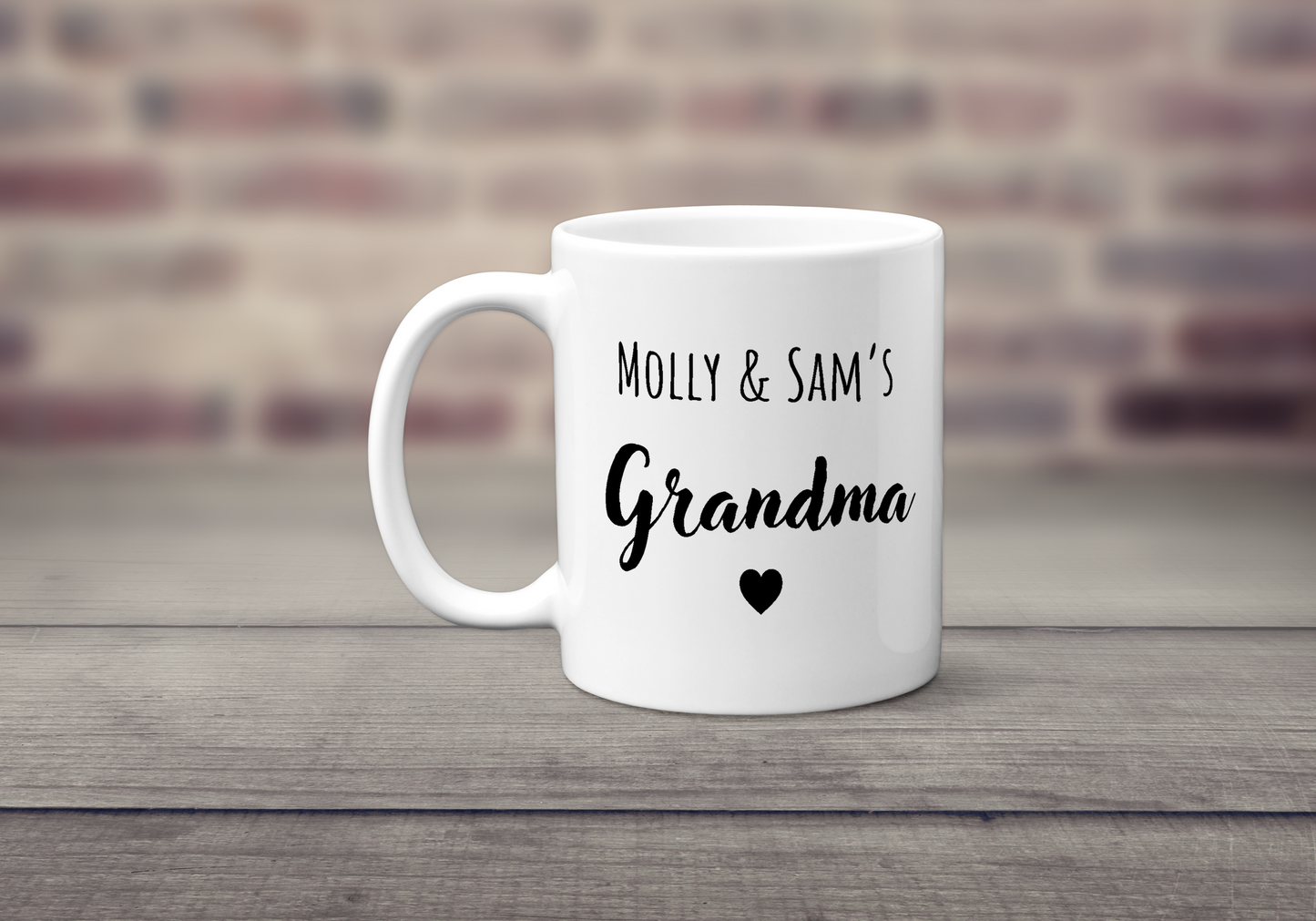 Personalised Grandma Mug - Gift for Grandma