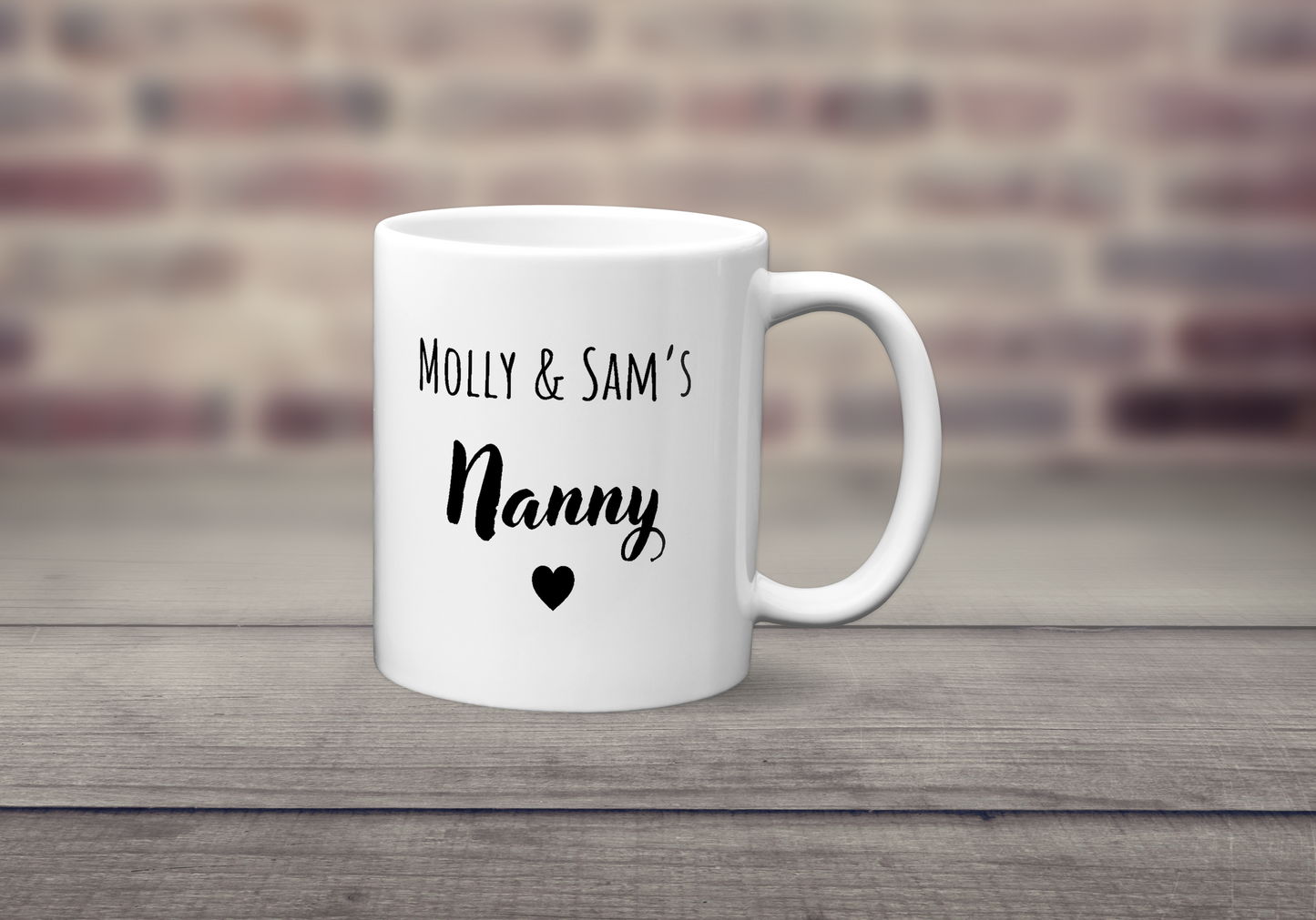 Personalised Nanny Mug - Gift for Nanny