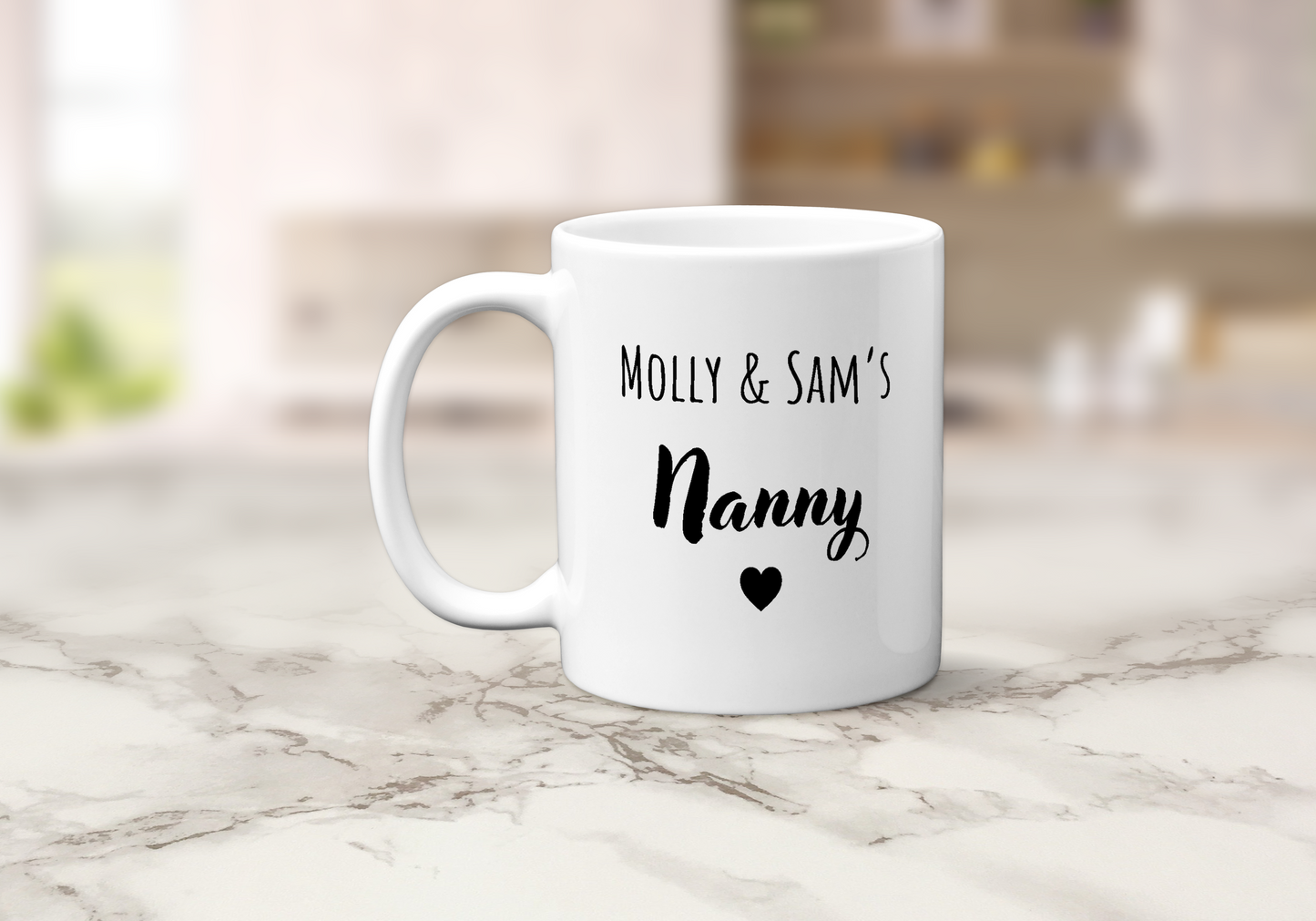 Personalised Nanny Mug - Gift for Nanny