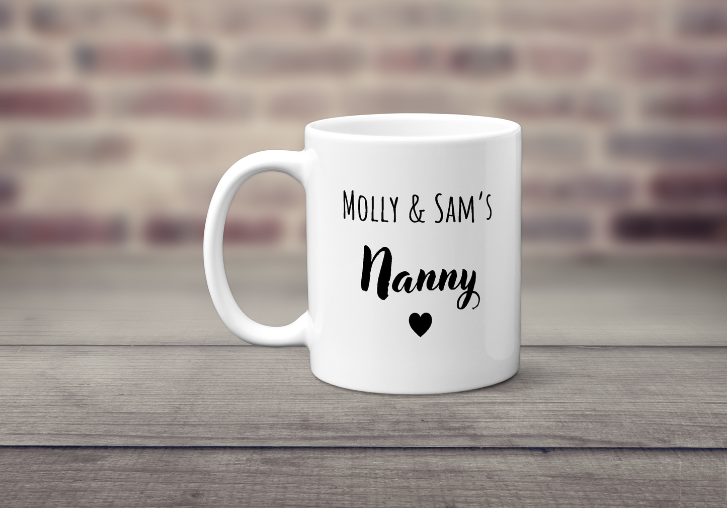 Personalised Nanny Mug - Gift for Nanny