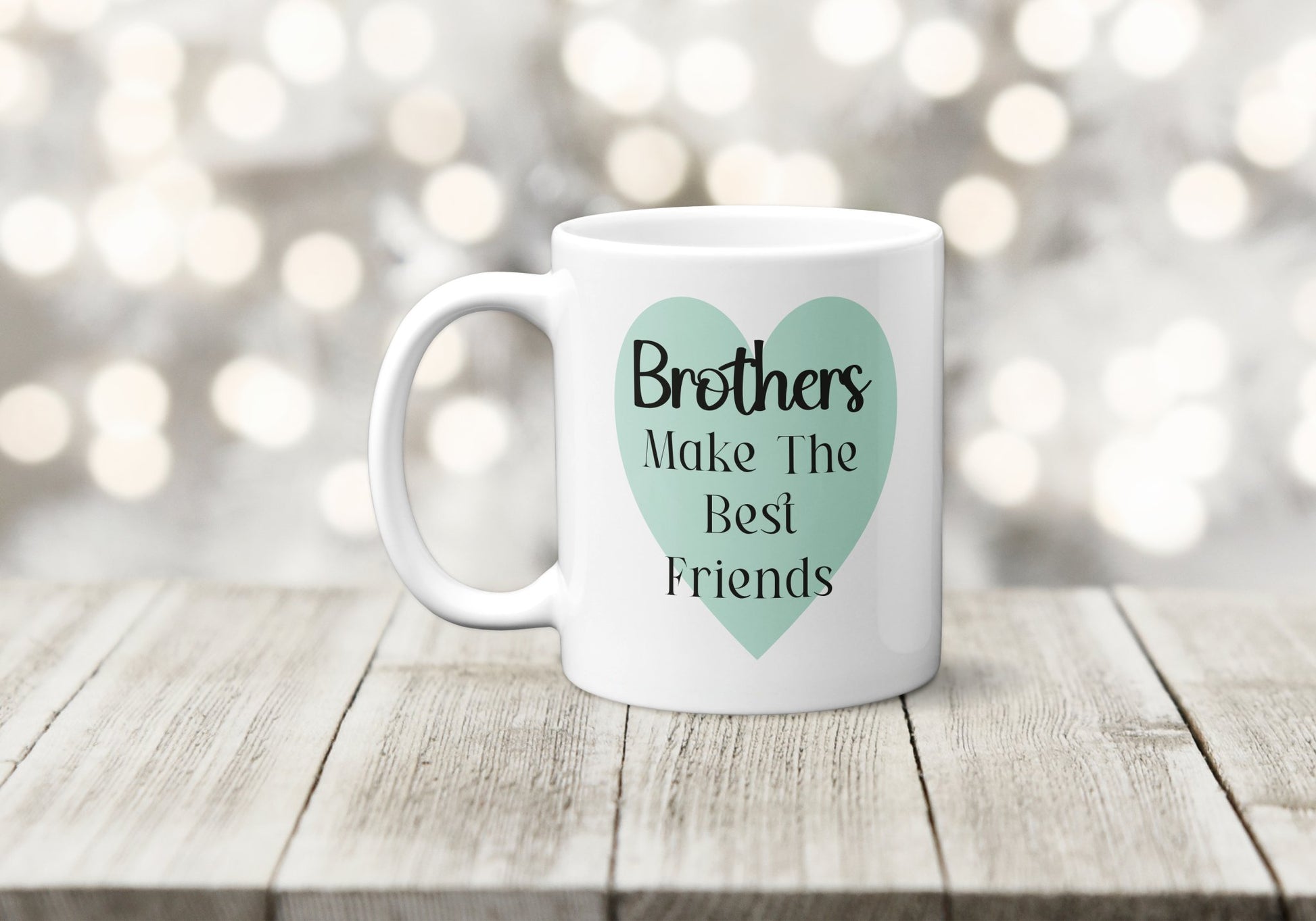 Brothers Make the Best Friends Mug - The Crafty North