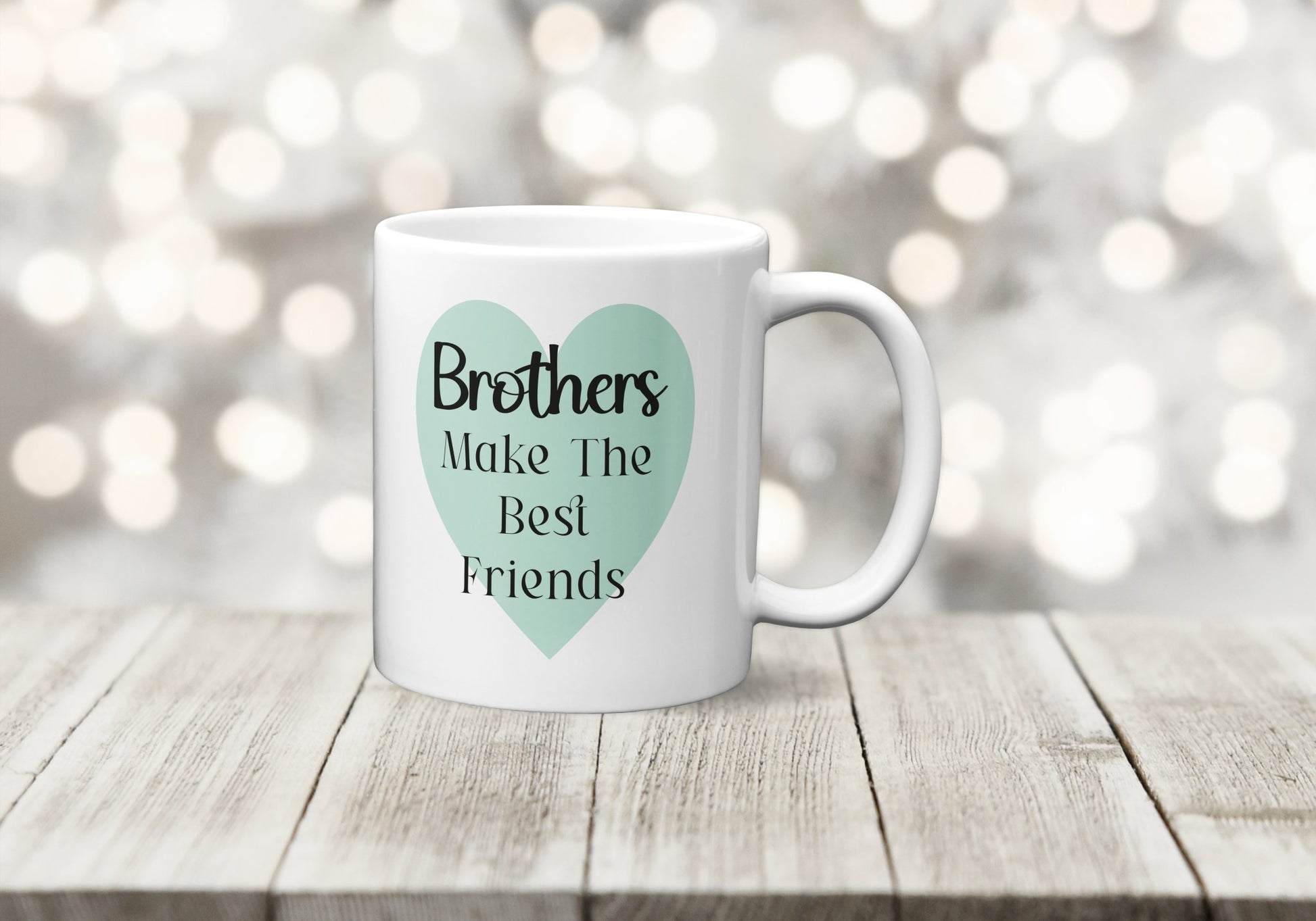 Brothers Make the Best Friends Mug - The Crafty North