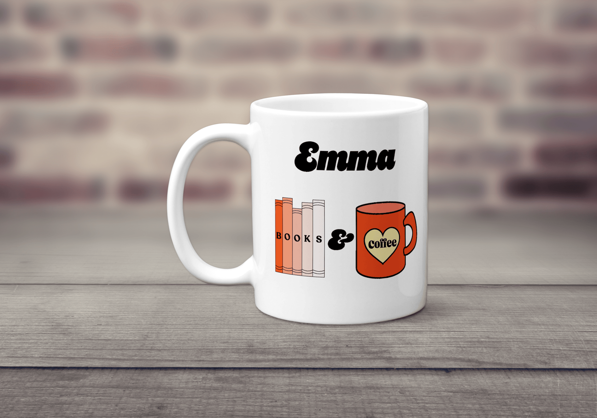 Coffee & Books Mug - The Crafty North