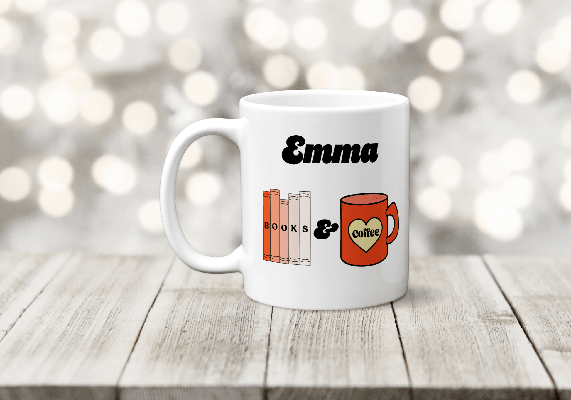 Coffee & Books Mug - The Crafty North