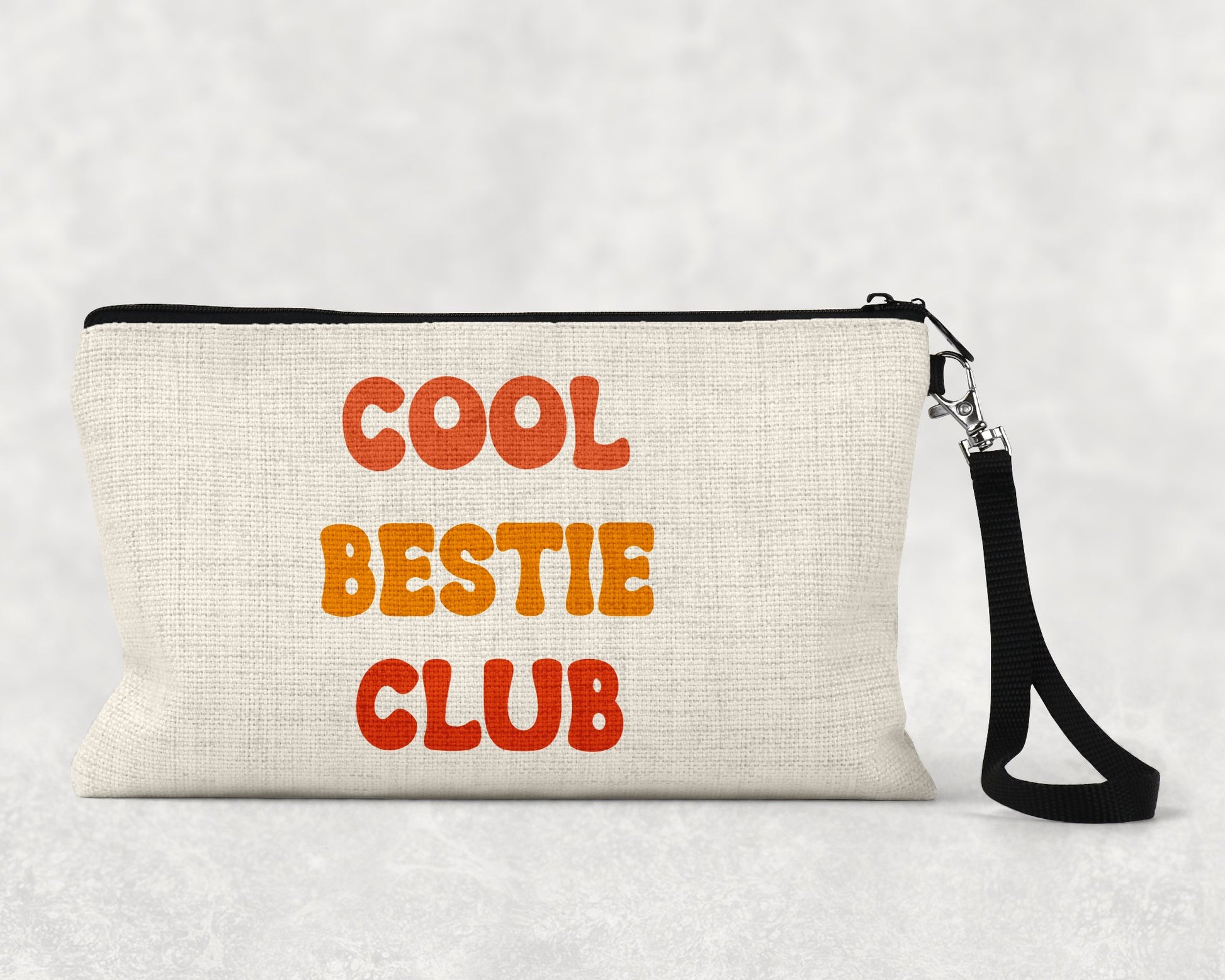 Cool Bestie Club Cosmetic Bag - The Crafty North