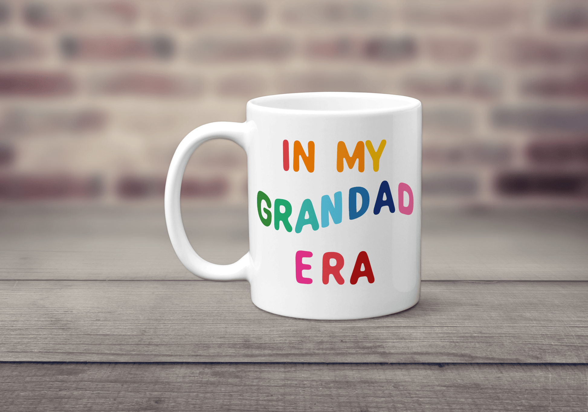 In My Grandad Era Mug - The Crafty North