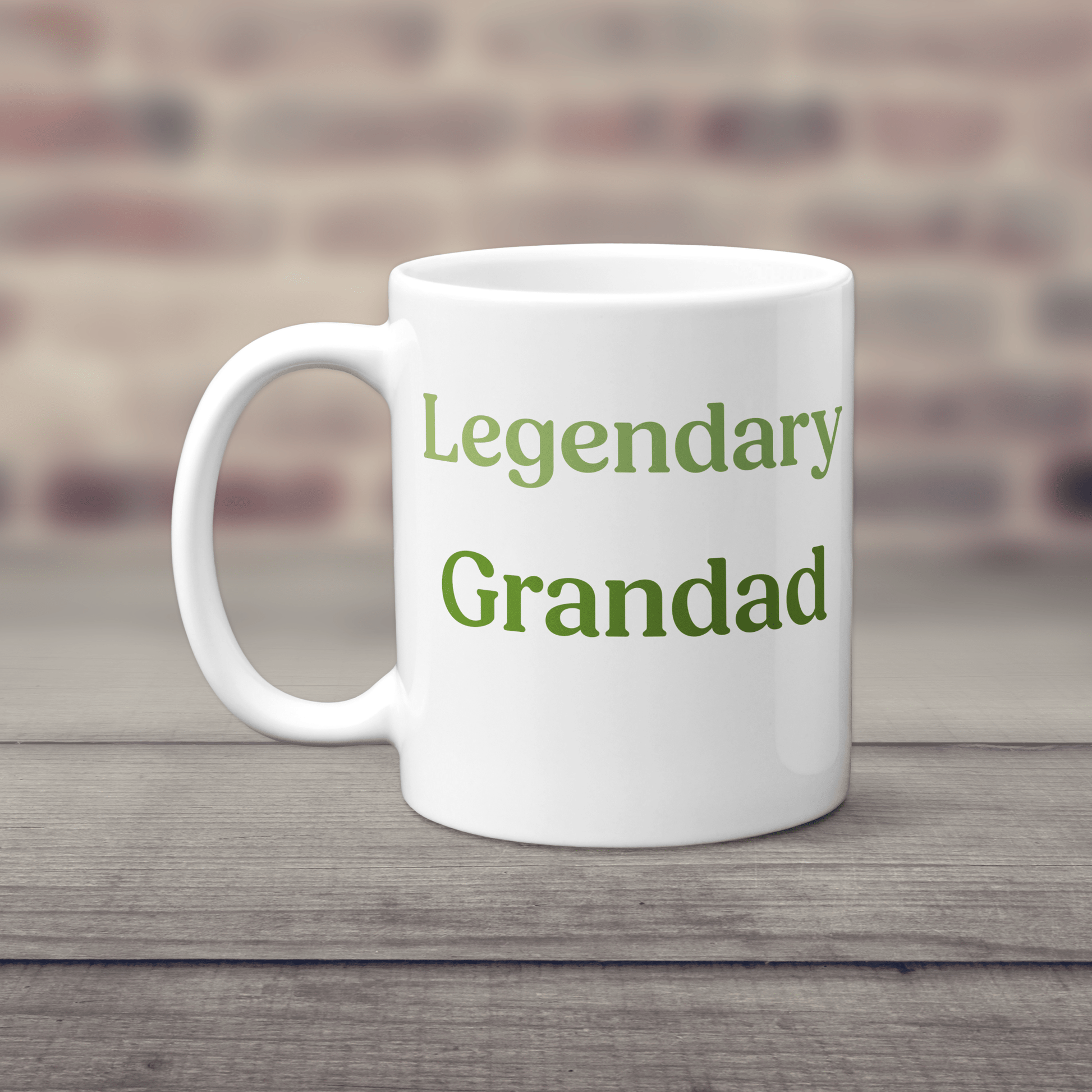Legendary Grandad Mug - Grandfather Gift - The Crafty North