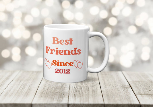 Personalised Best Friends Mug - The Crafty North