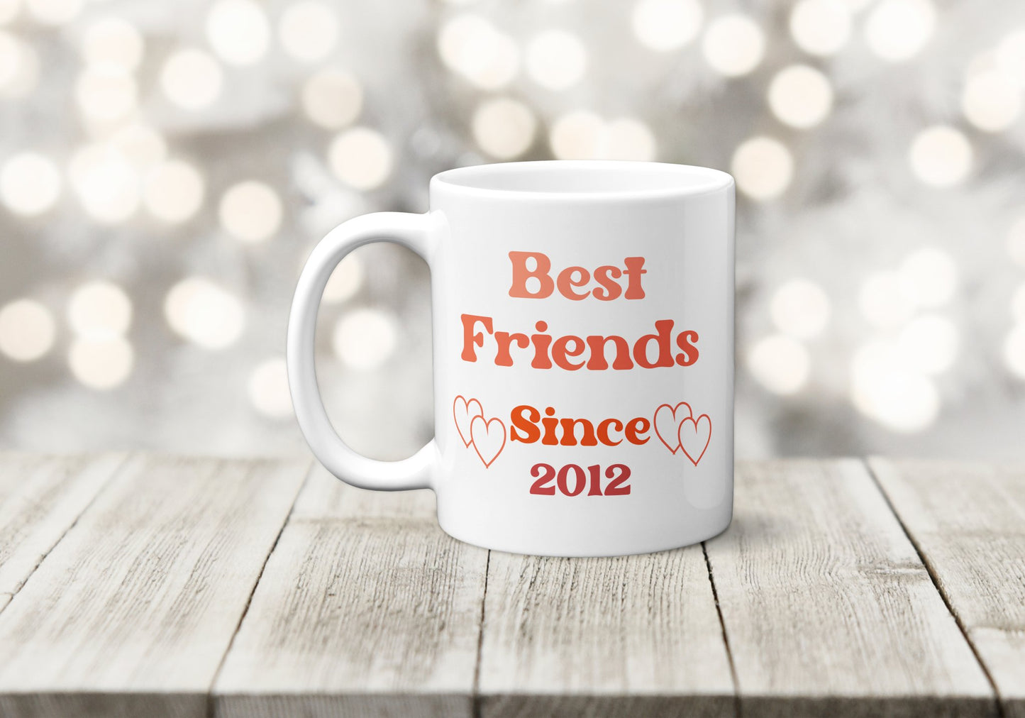 Personalised Best Friends Mug - The Crafty North