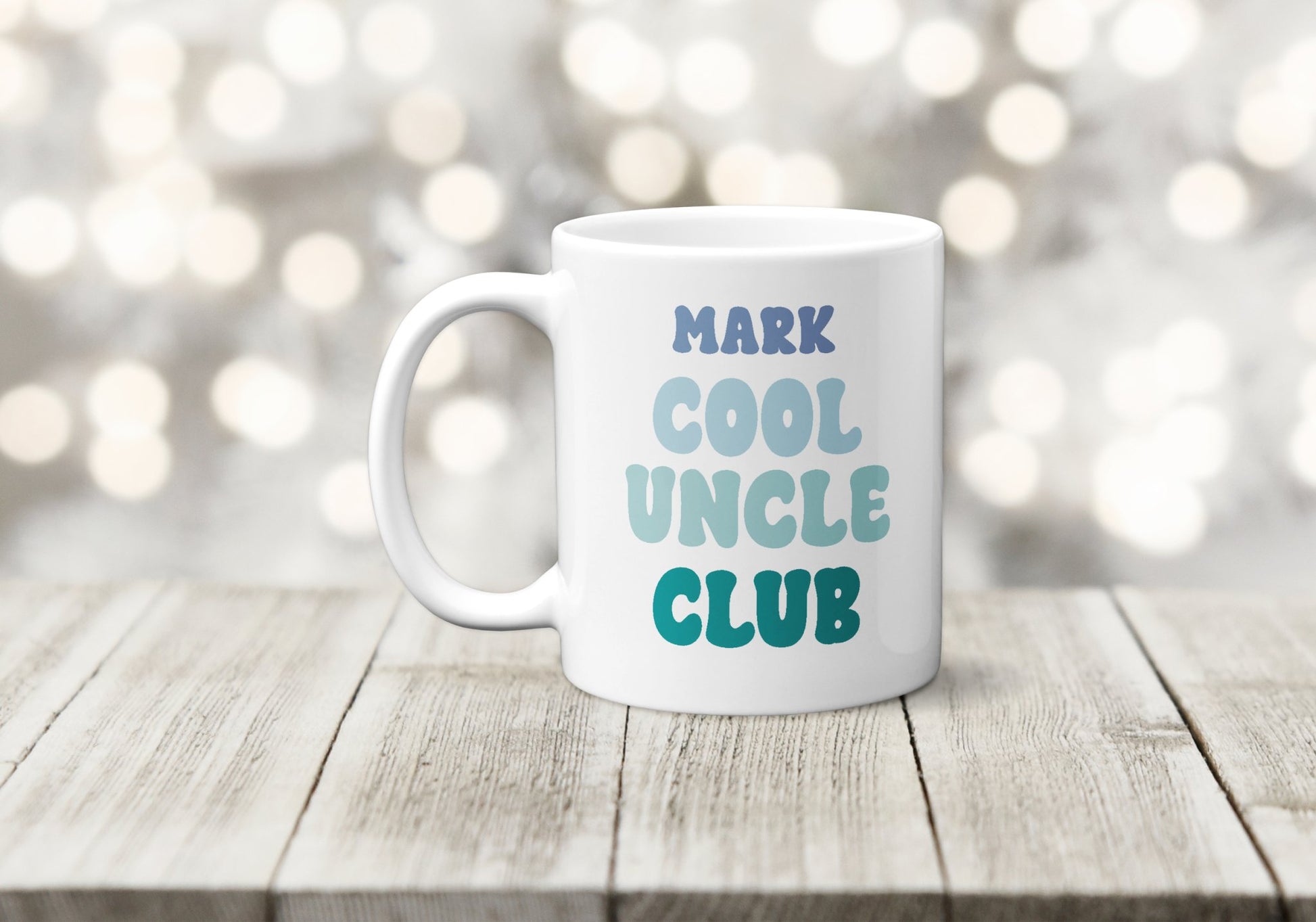 Personalised Cool Uncle Club Birthday Mug - The Crafty North