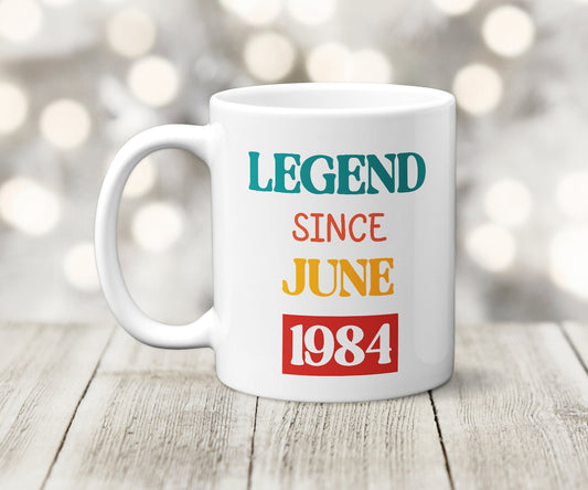 Personalised Legend Birthday Mug - The Crafty North