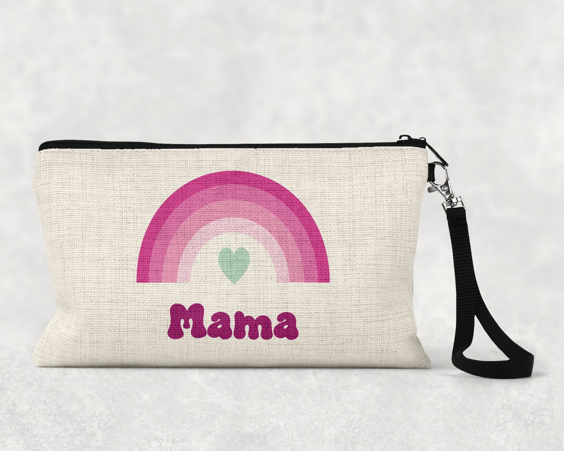 Pink Mama Rainbow Cosmetic Bag - The Crafty North