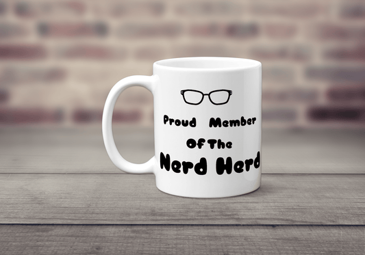 Proud Member of the Nerd Herd Mug - The Crafty North