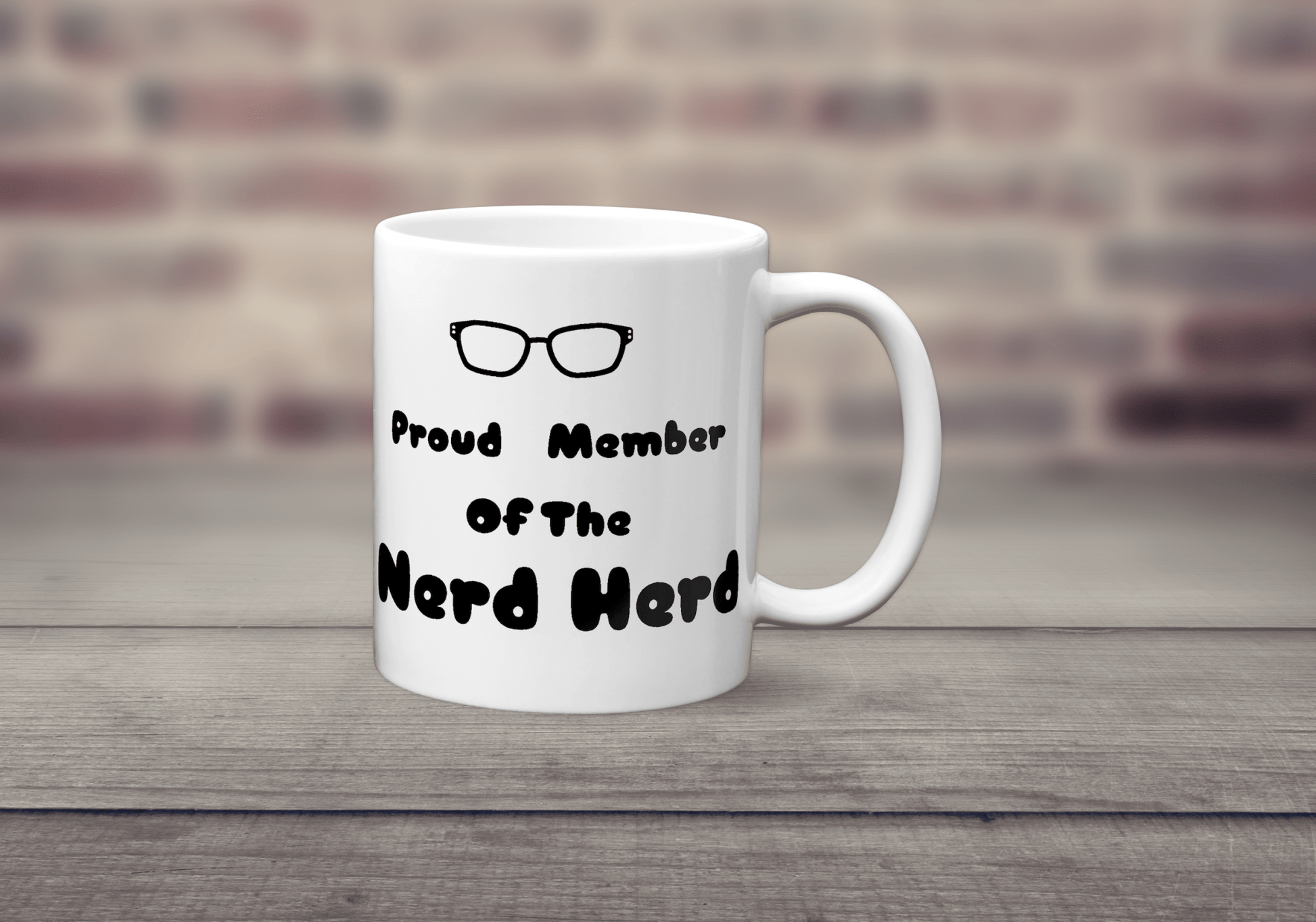 Proud Member of the Nerd Herd Mug - The Crafty North