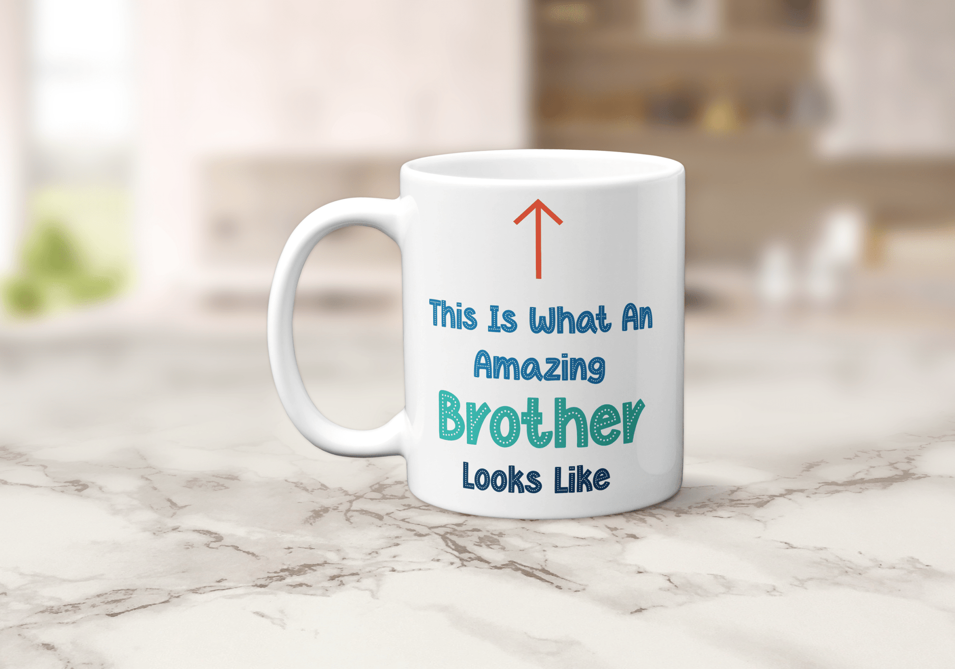 This is What an Amazing Brother Looks Like Mug - The Crafty North