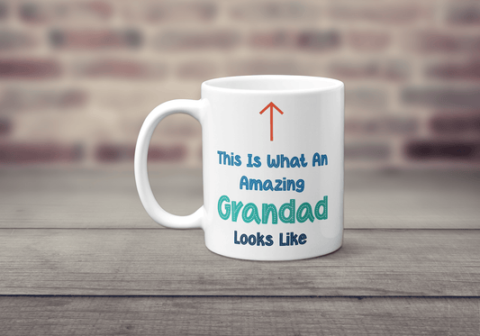 This is What an Amazing Grandad Looks Like Mug - The Crafty North