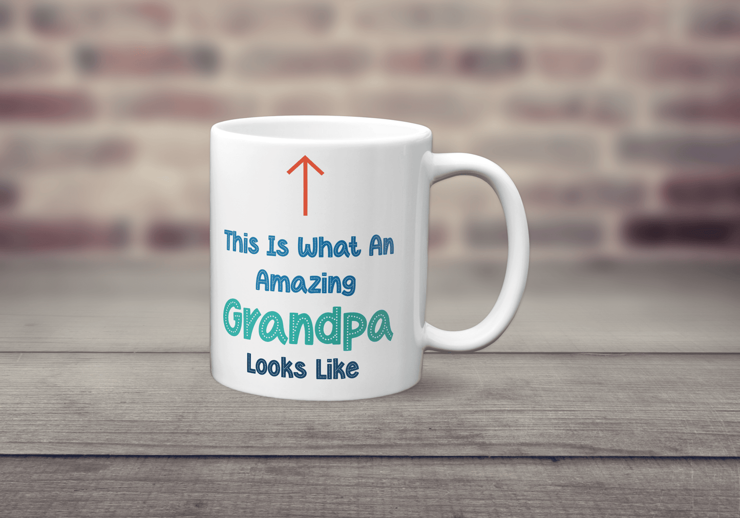 This is What an Amazing Grandpa Looks Like Mug - The Crafty North