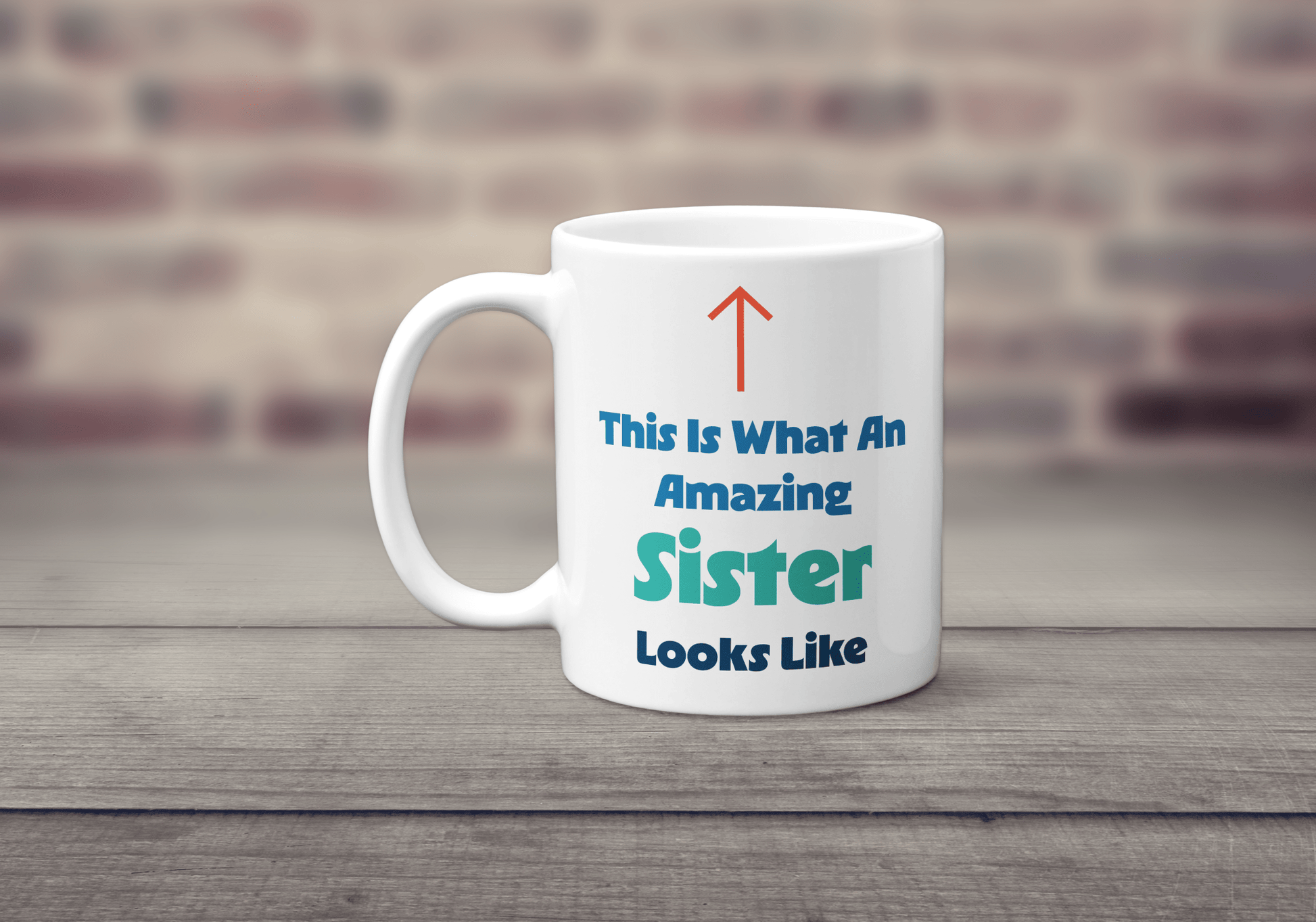 This is What an Amazing Sister Looks Like Mug - The Crafty North