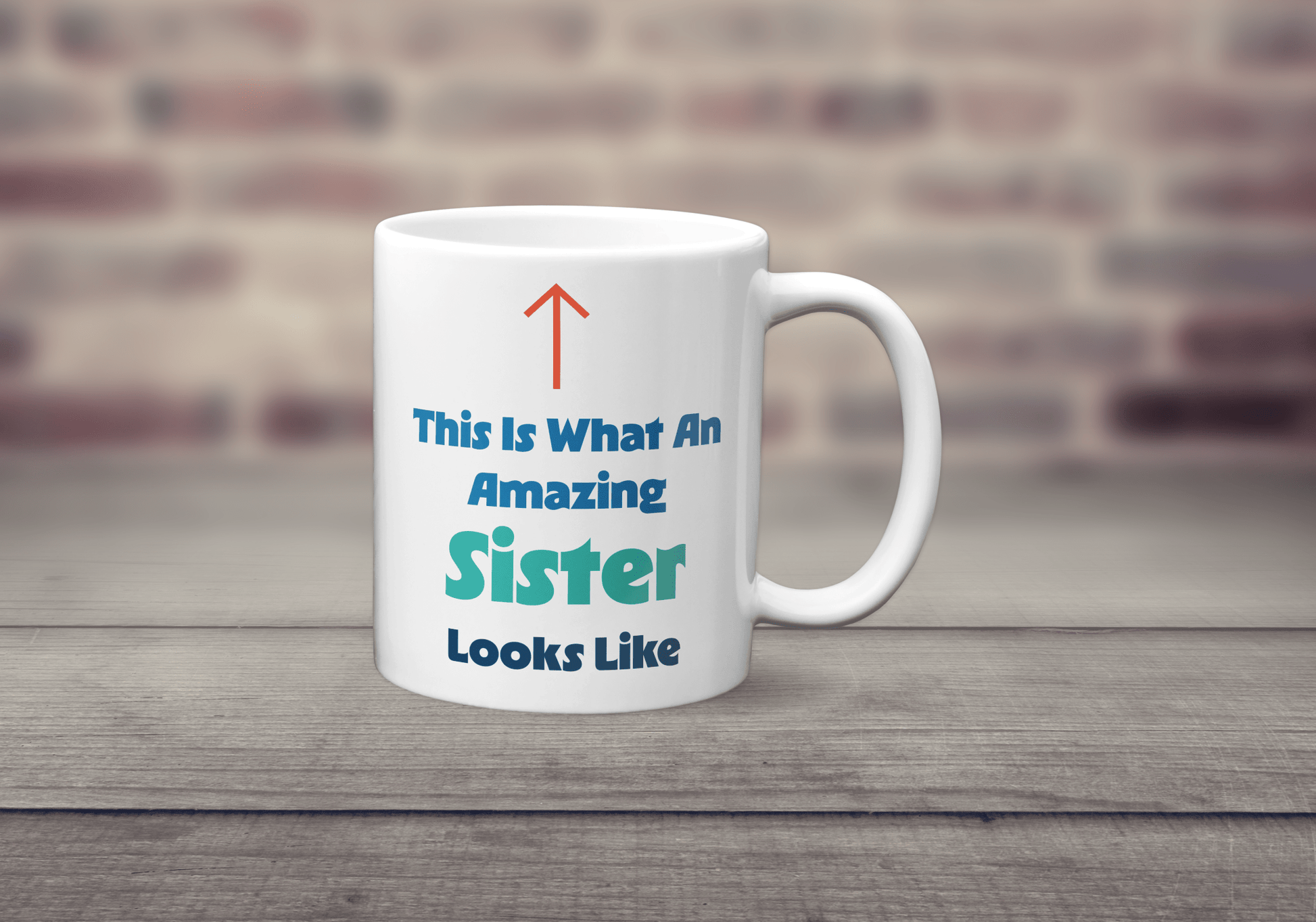 This is What an Amazing Sister Looks Like Mug - The Crafty North