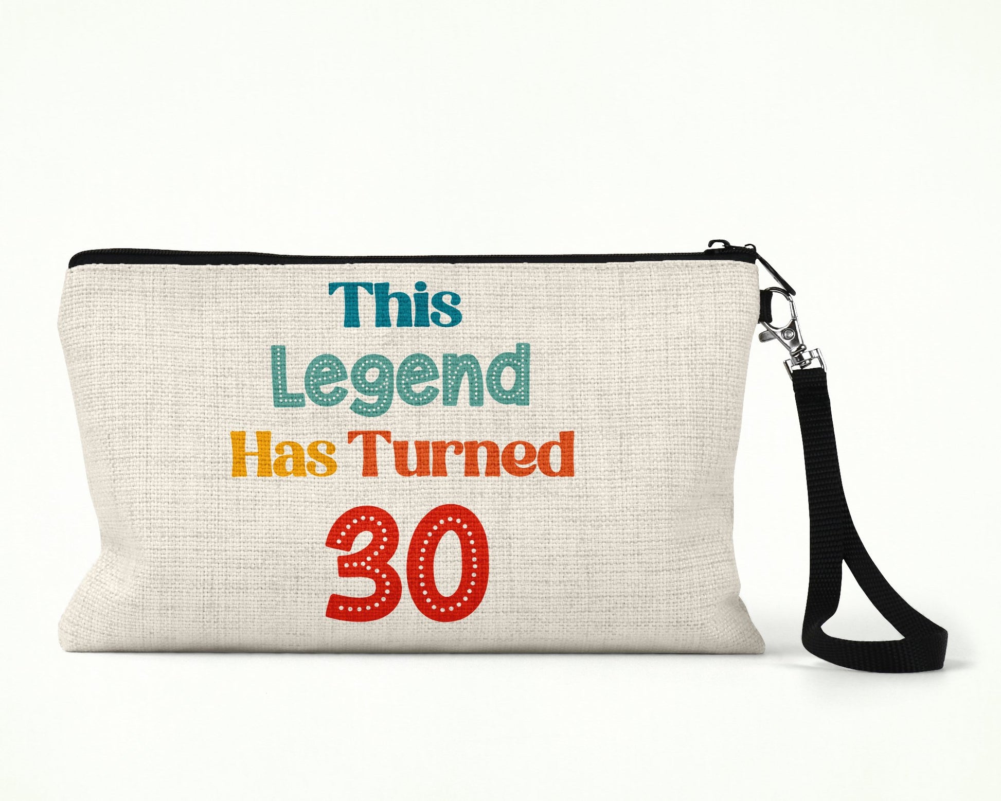 This Legend Has Turned 30 Cosmetic Bag - The Crafty North