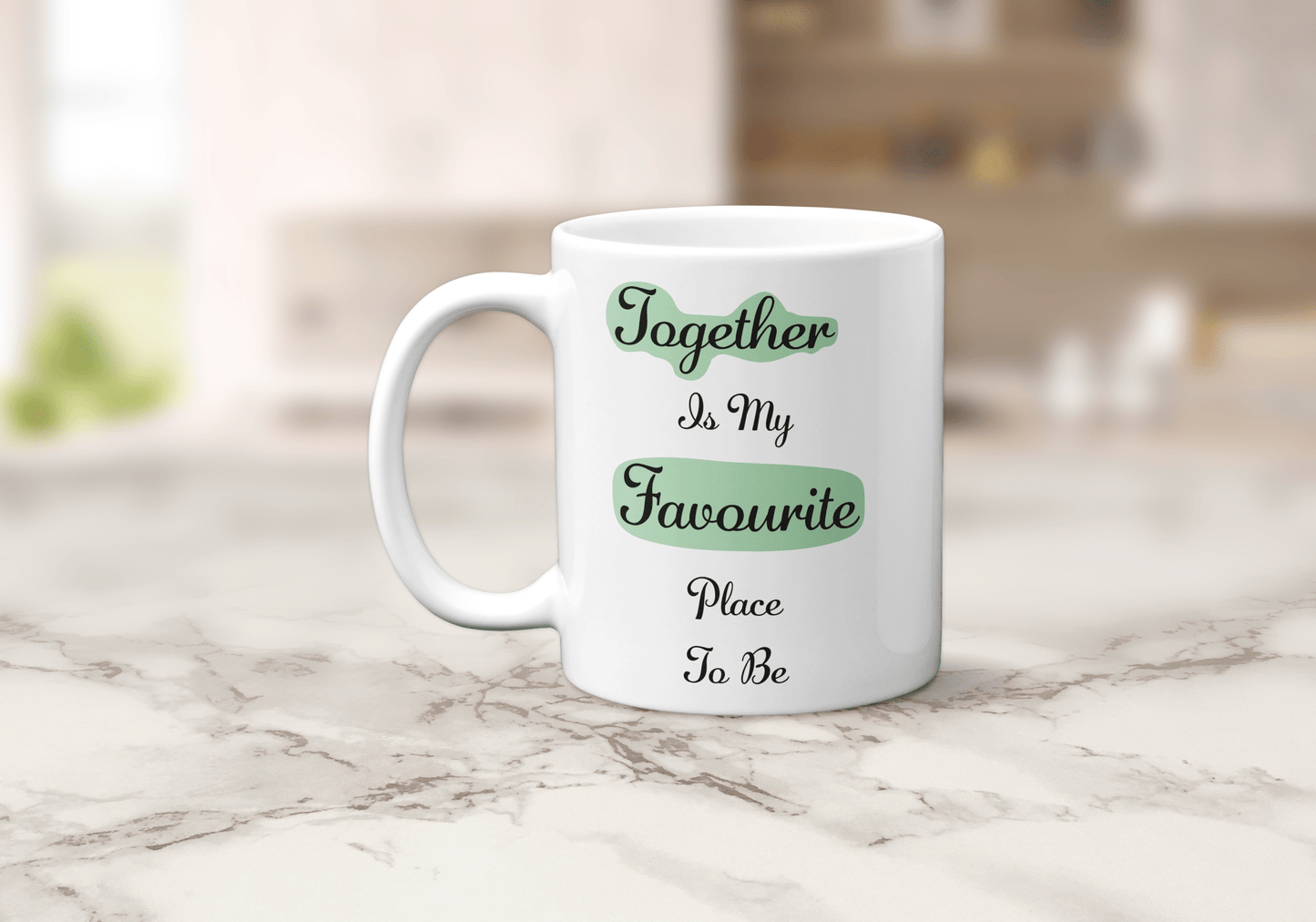 Together is my Favourite Place to be Mug - The Crafty North