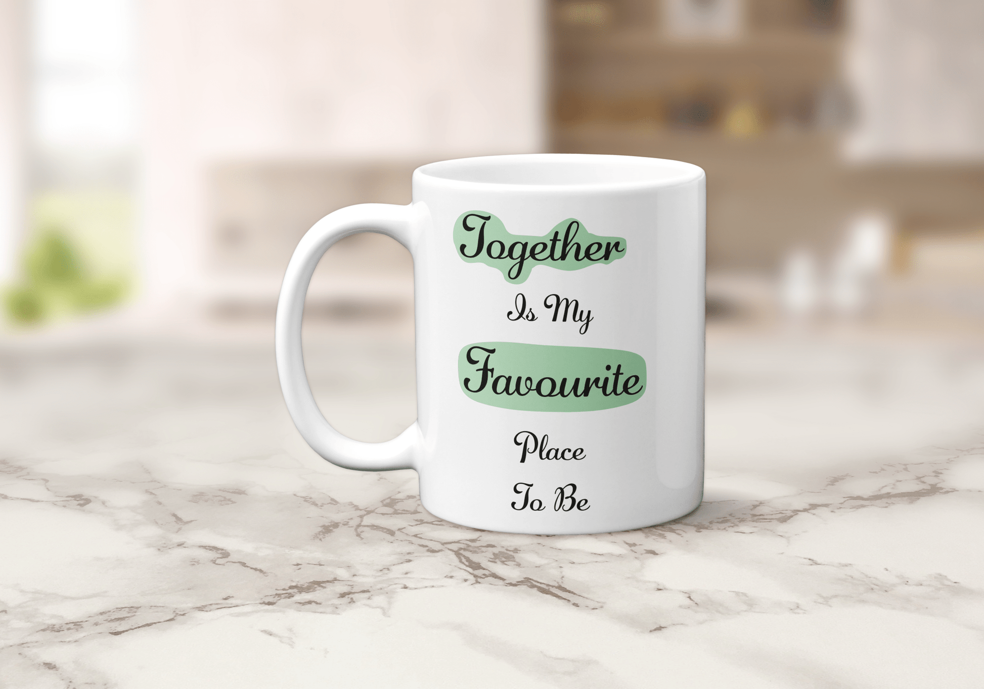 Together is my Favourite Place to be Mug - The Crafty North