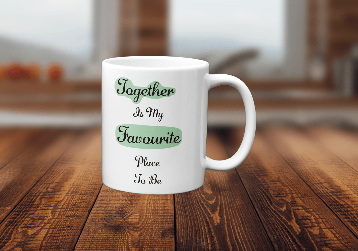 Together is my Favourite Place to be Mug - The Crafty North